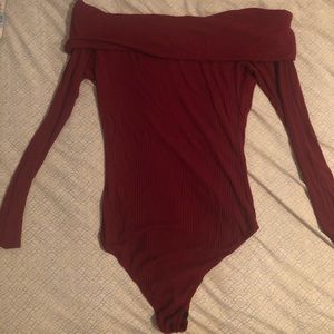 BKE red bodysuit